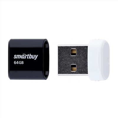 Флэш накопитель USB 64 Гб Smart Buy Lara (black)