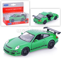 Машинка 1:38 Porsche 911 GT3 RS, пруж. мех., цвет в асс.