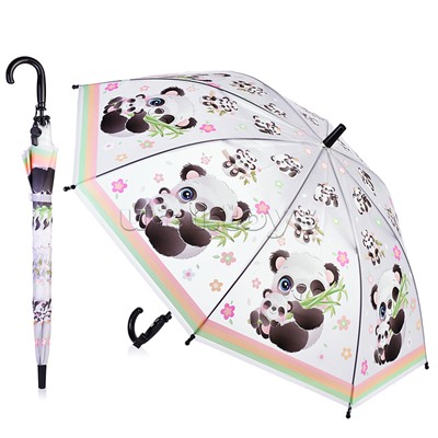 Зонт детский "Панда и малыш" 50 см