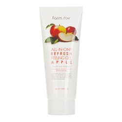 FarmStay Гель пилинг с экстрактом яблока - All-In-one refresh peeling gel apple, 180мл