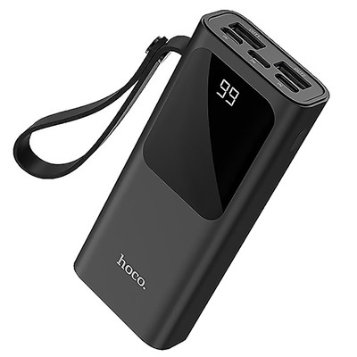 Внешний аккумулятор Hoco J41 10000mAh Micro/Type-C/USB*2/Type-C (black)