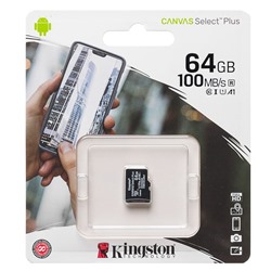 Карта флэш-памяти MicroSD 64 Гб SanDisk Ultra UHS-I без адаптера (100 Mb/s) (205133)