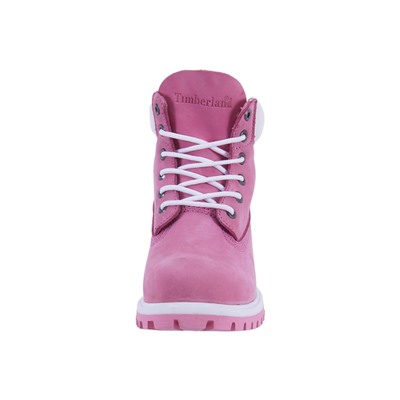 Ботинки Timberland 6 INCH Premium Boot Pink (без меха) арт 135-6