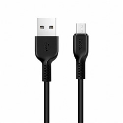 Кабель USB - micro USB Hoco X20  100см 2A  (black)