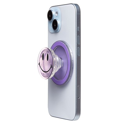 Держатель для телефона Popsockets PS64 Smile SafeMag (light violet) (229306)