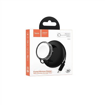 ЗУ Сетевое Беспроводное Hoco CW51 Wireless charger for iWatch (black)