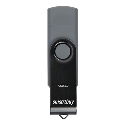 Флэш накопитель USB 128 Гб Smart Buy Twist Dual Type-C/Type-A 3.1 (black)