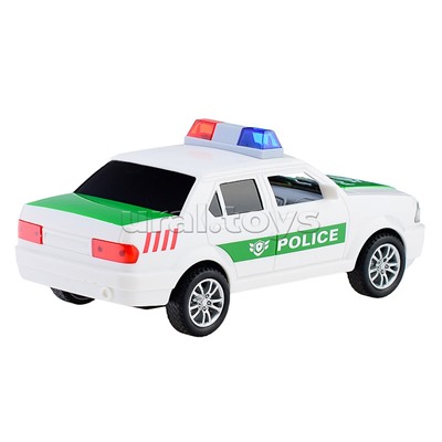 Машина "Полиция" на батарейках, в пакете
