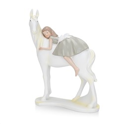 Статуэтка "Девушка верхом на лошади" 25 см
