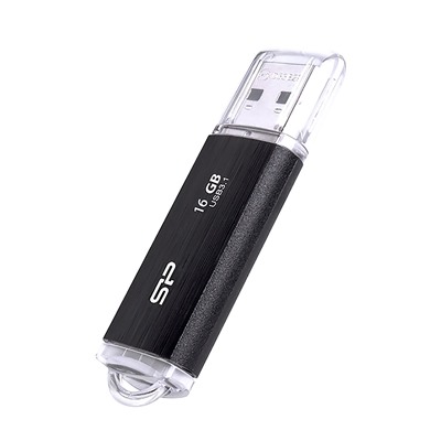 Флэш накопитель USB 16 Гб Silicon Power Ultima U02 (black)