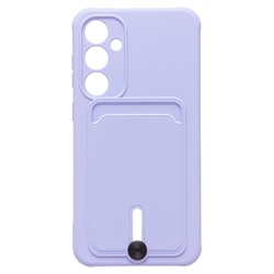 Чехол-накладка - SC304 с картхолдером для "Samsung Galaxy S23FE" (light violet) (228155)