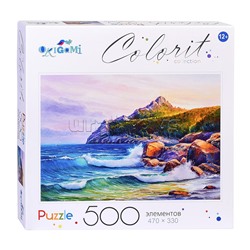 Пазл 500 "Прибой на рассвете" Colorit collection