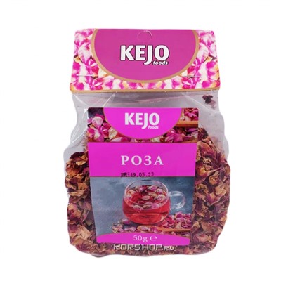 Чай из лепестков роз KEJOfoods, Россия, 50 г Акция