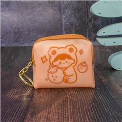 Брелок, кошелёк «Baby bear strawberry», orange