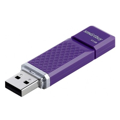 Флэш накопитель USB 32 Гб Smart Buy Quartz (violet)