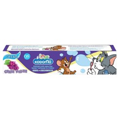 Lion Паста зубная для детей с 6 месяцев с ароматом винограда - Kodomo, 40г
