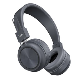 Bluetooth-наушники полноразмерные Hoco W25 (gray)