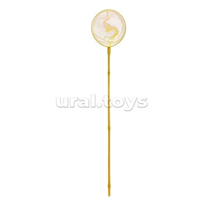 Сачок (ручка бамбук, цвет в ассортименте) (80/20 см.)