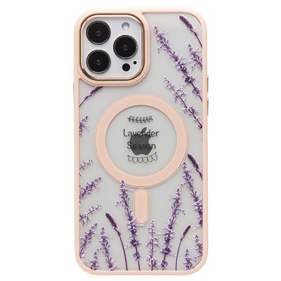 Чехол-накладка - SM015 SafeMag для "Apple iPhone 13 Pro Max" (003) (light pink)