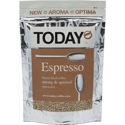 TODAY. Espresso 75 гр. мягкая упаковка