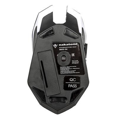 Мышь оптическая беспроводная Nakatomi Gaming mouse MROG-15U RF, игровая