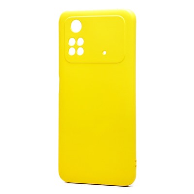 Чехол-накладка Activ Full Original Design для "Xiaomi Poco M4 Pro 4G" (yellow) (209845)