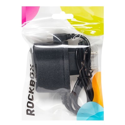 ЗУ Сетевое RockBox mini USB 1A/5W (black)