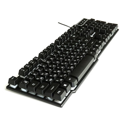 Клавиатура Dialog KGK-15U Gan-Kata мембранная игровая с подсветкой USB (black)