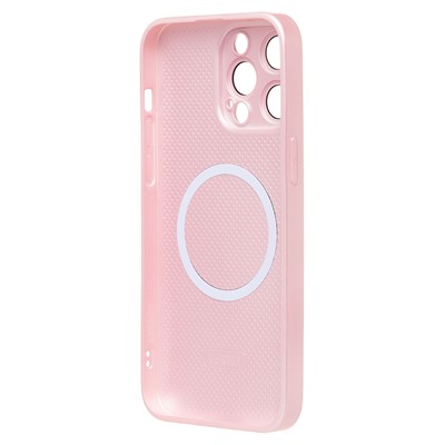 Чехол-накладка ORG SM021 SafeMag для "Apple iPhone 15 Pro Max" (light pink)