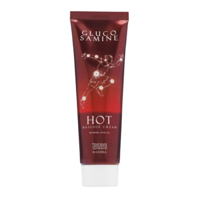 TENZERO Разогревающий массажный крем с глюкозамином - Glucosamine Hot Massage Cream,140мл