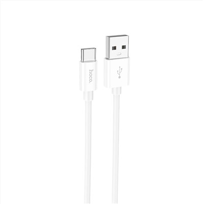 Кабель USB - Type-C Hoco X87 Magic  100см 3A  (white)