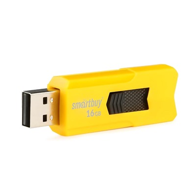 Флэш накопитель USB 16 Гб Smart Buy STREAM (yellow)