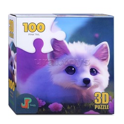 Пазл 3D «Розовый хвост», 100 детал., 5+