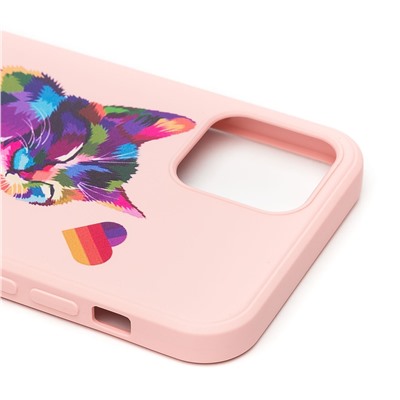 Чехол-накладка - SC220 для "Apple iPhone 12/iPhone 12 Pro" (004) (pink)