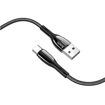 Кабель USB - Type-C Hoco U89  120см 3A  (black)