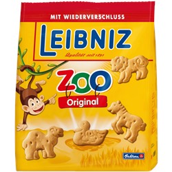 Leibniz Zoo Мини крекеры 125г