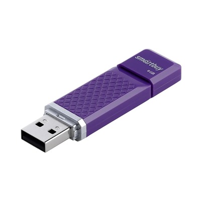 Флэш накопитель USB  8 Гб Smart Buy Quartz (violet)