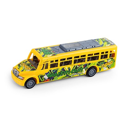 Автобус "School bus" инерц., в пакете