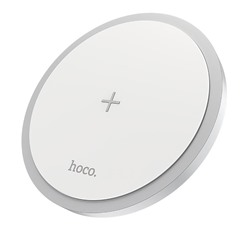 ЗУ Сетевое Беспроводное Hoco CW26 Powerful 15W (white)