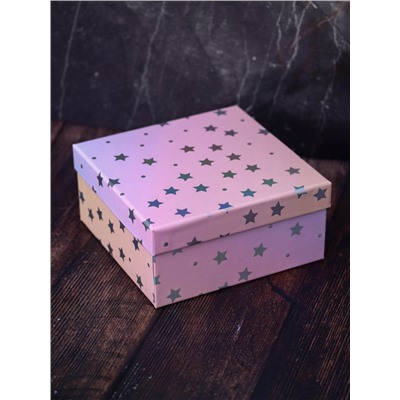 Набор подарочных коробок 3 в 1 «Starry sky», pink, 15*15*6.5-17*17*8-19*19*9.5