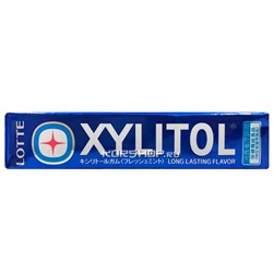 Жевательная резинка Освежающая мята Xylitol Lotte, Япония, 21 г. Акция