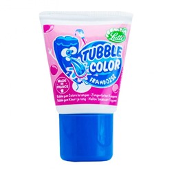 Жевательная резинка в тубе с малиновым вкусом Tubble Gum Color 35 гр