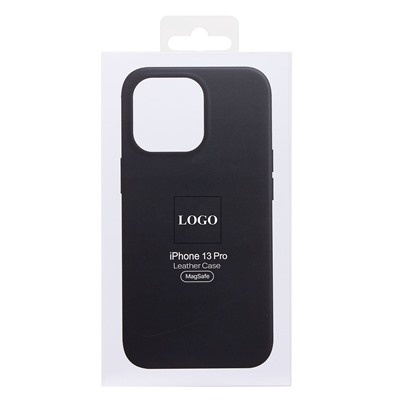 Чехол-накладка ORG SM002 экокожа SafeMag для "Apple iPhone 13 Pro" (black)