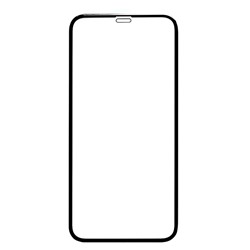 Защитное стекло Full Screen - 3D Flat для "Apple iPhone 11/iPhone XR" (тех.уп.) (black)