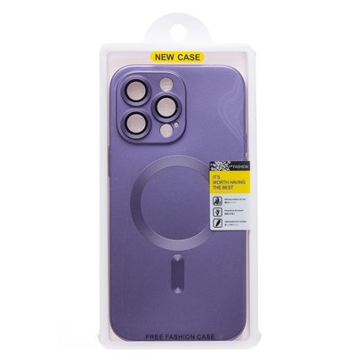 Чехол-накладка - SM020 Matte SafeMag для "Apple iPhone 14 Pro Max" (purple)