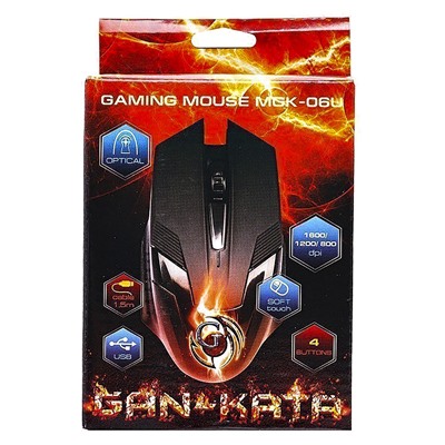 Мышь оптическая Dialog Gan-Kata MGK-06U (black)