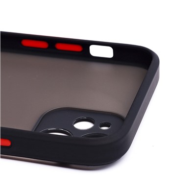Чехол-накладка - PC041 для "Apple iPhone 12 mini" (black/black)