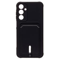 Чехол-накладка - SC304 с картхолдером для "Samsung Galaxy A25 5G" (black) (227445)