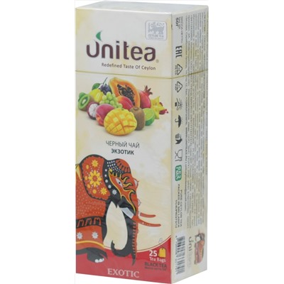 UNITEA. Exotic Fruits карт.пачка, 25 пак.