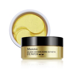 JMsolution Патчи с экстрактом золотого шелкопряда - Golden cocoon home esthetic eye patch, 60шт